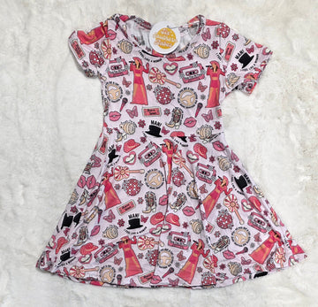 Man! I Feel Like a Women Youth Twirl Dress *RTS*