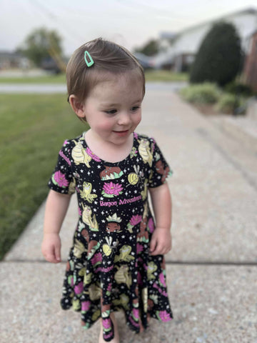 Bayou Princess Youth Twirl Dress *RTS*