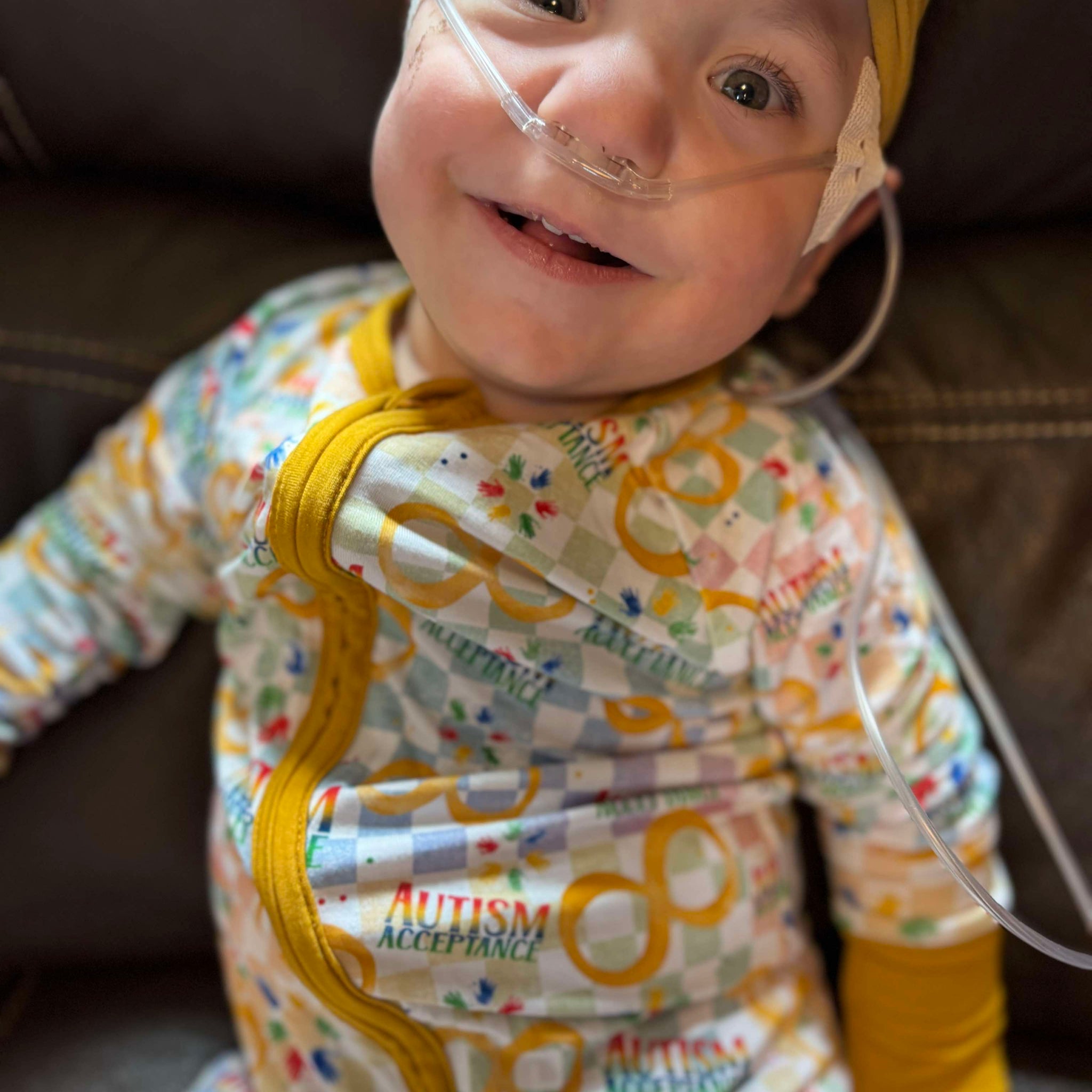 Autism Acceptance Medically Adaptable Zipper Sleeper *RTS*