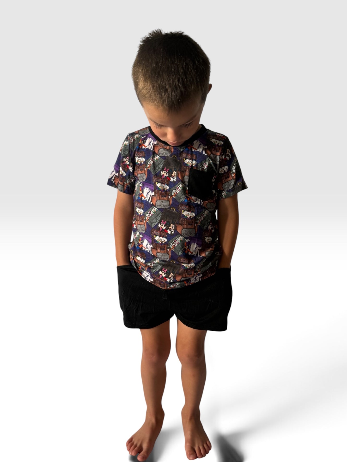 Phantom Floor Daywear Short Set *RTS*