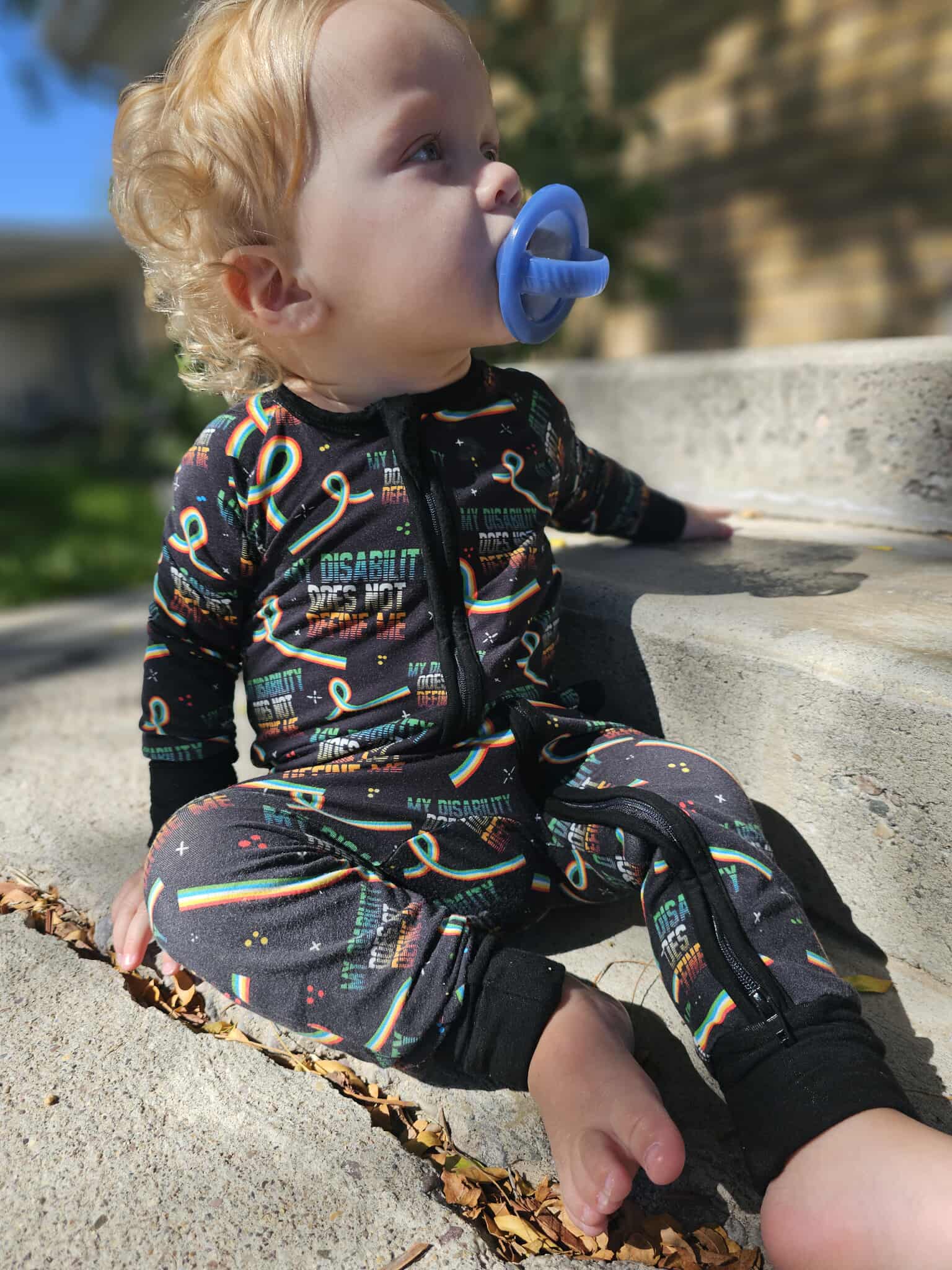 Disability Pride Medically Adaptable Zipper Sleeper *RTS*