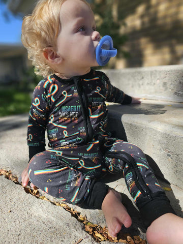 Disability Pride Medically Adaptable Zipper Sleeper *RTS*