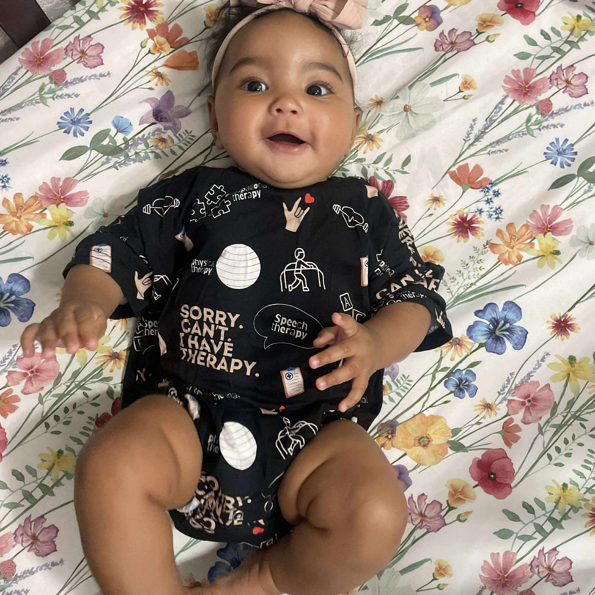 Sorry. Can't.  I have Therapy. Medically Adaptable Romper *RTS*