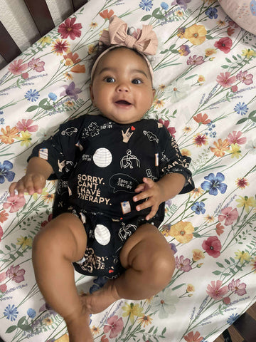 Sorry. Can't.  I have Therapy. Medically Adaptable Romper *RTS*
