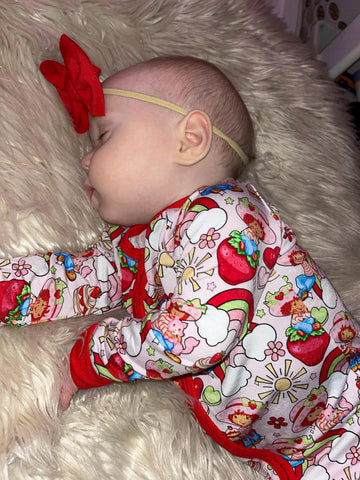 Berry Sweet Dreams Zipper Sleeper **PreOrder**