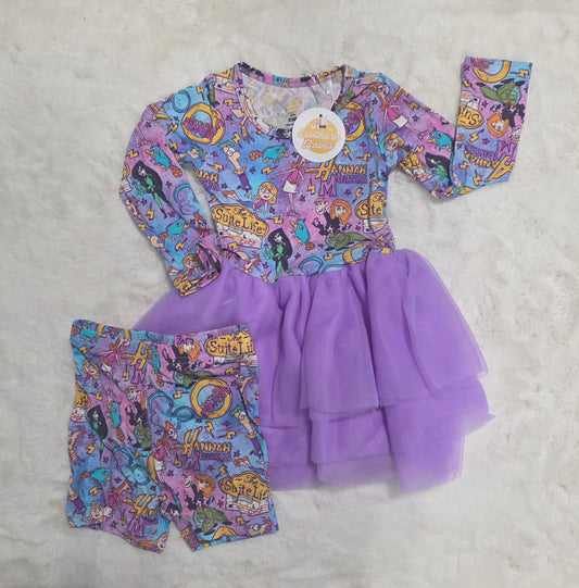 Flashback Favorites Youth Tutu Dress *RTS*