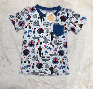 Talk to me Goose Pocket T-Shirt *RTS*