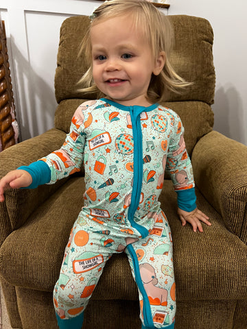 Showgirl Zipper Sleeper *RTS*