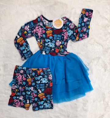 Clue Crew Youth Tutu Dress *RTS*