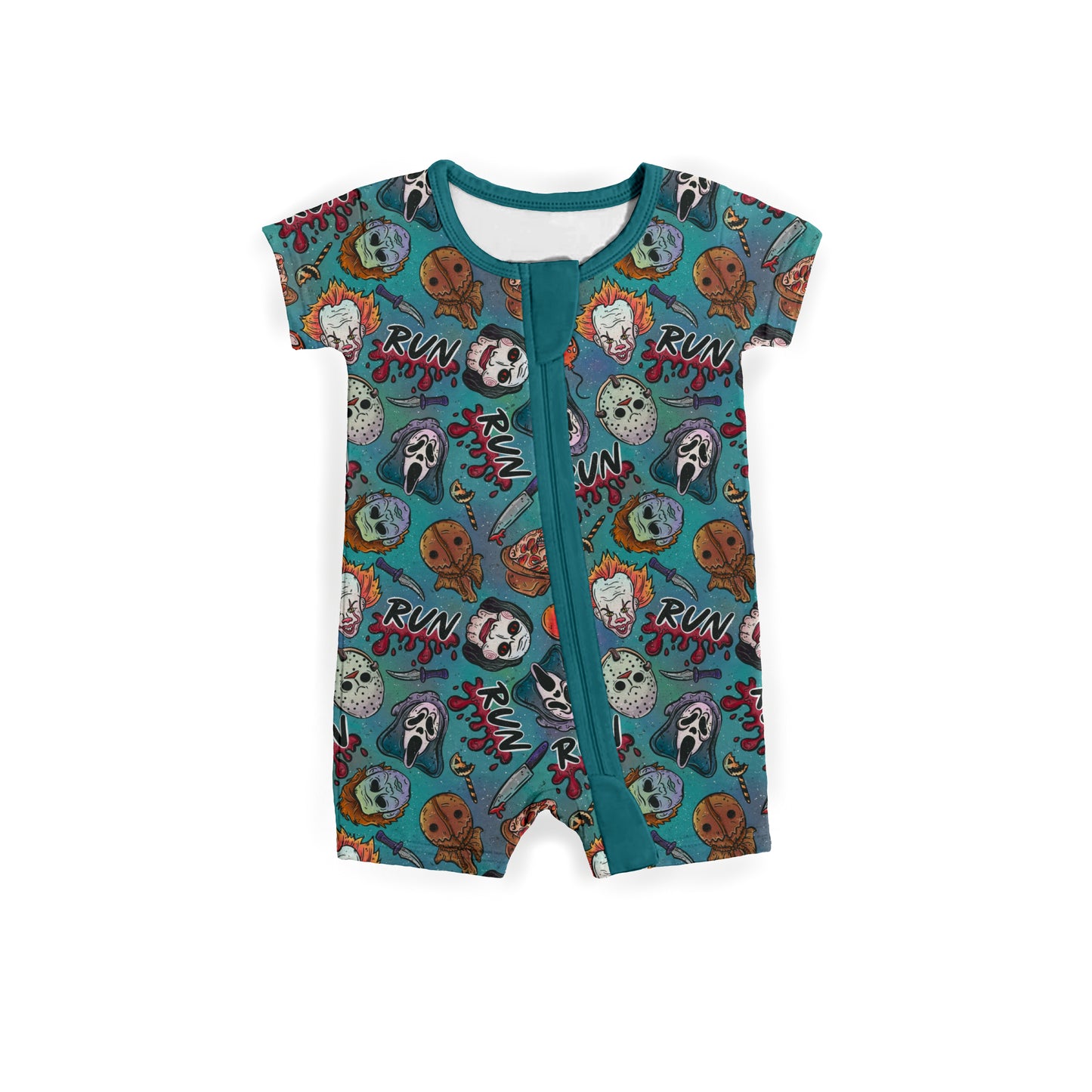 Halloween Horror Zipper Shortie **PreOrder**