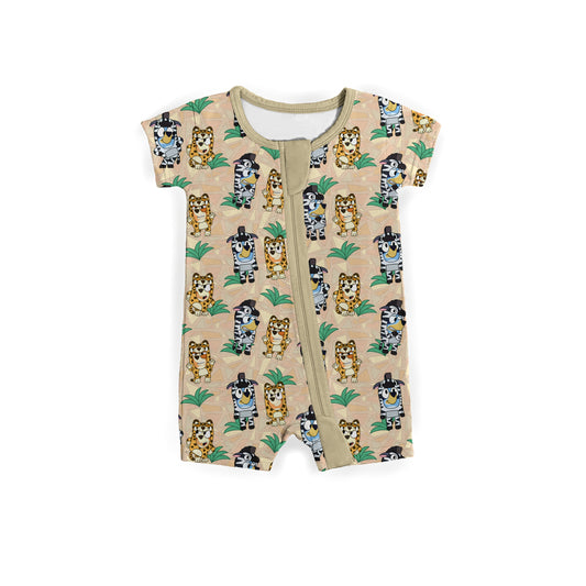 Safari Pups Zipper Shortie **PreOrder**