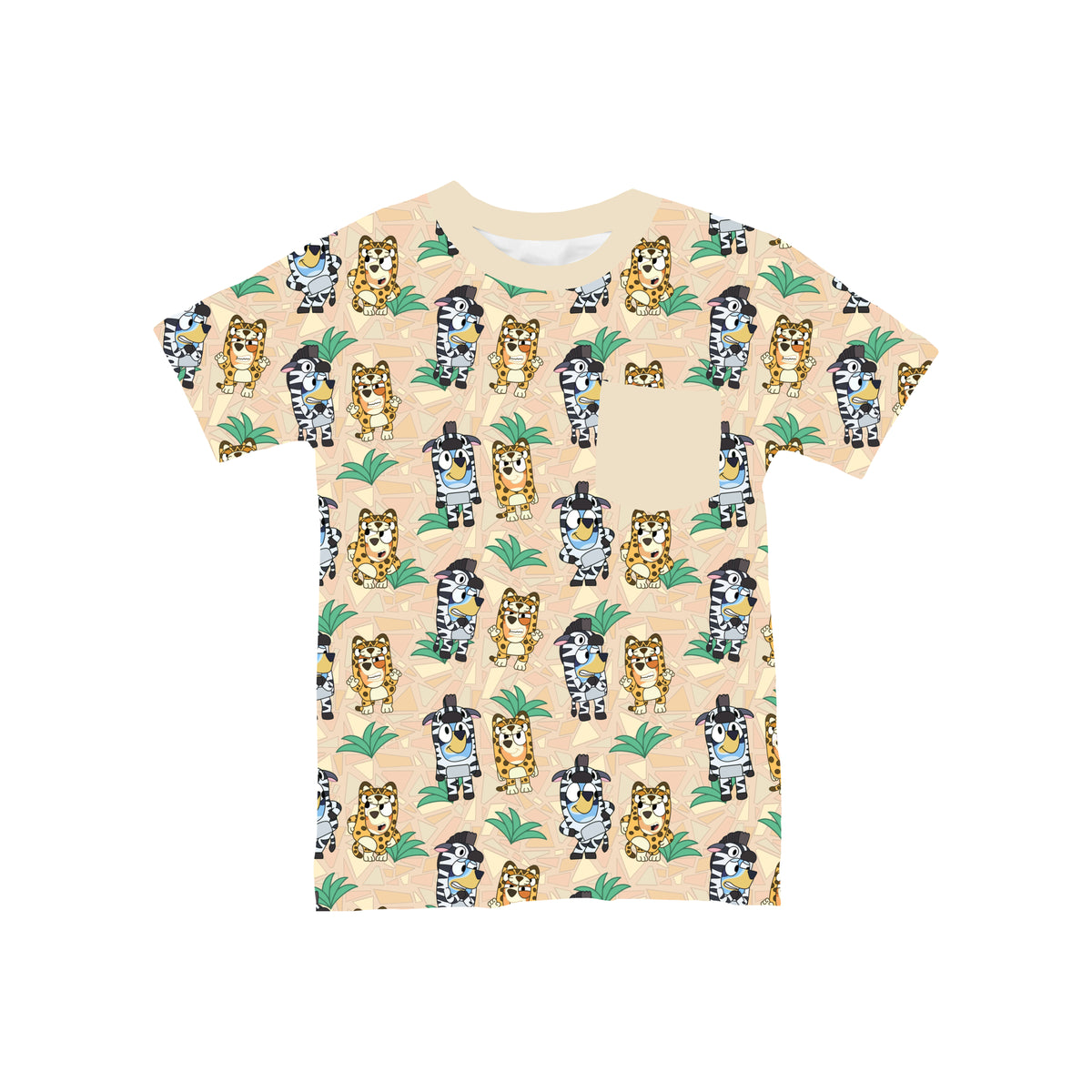 Safari Pups Pocket T-Shirt **PreOrder**