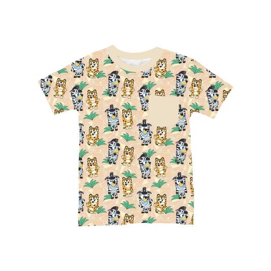 Safari Pups Pocket T-Shirt **PreOrder**