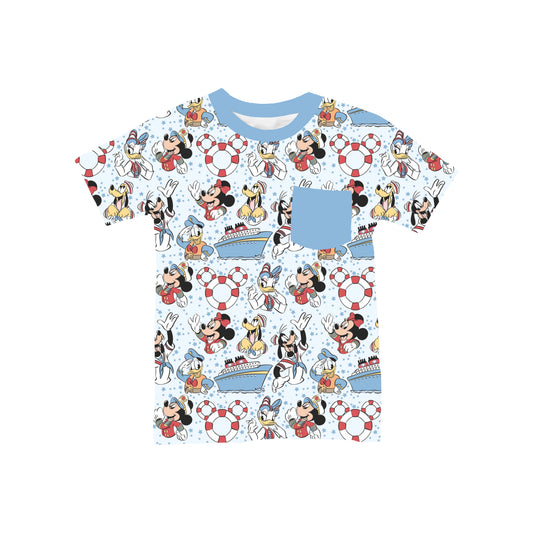 Wish Upon a Wave Pocket T-Shirt **PreOrder**