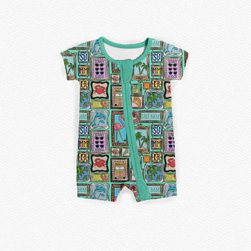 Coastal Cutie Vibes Zipper Shortie **PreOrder**