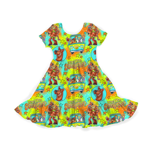 Mystery Adventures Youth Twirl Dress **PreOrder**
