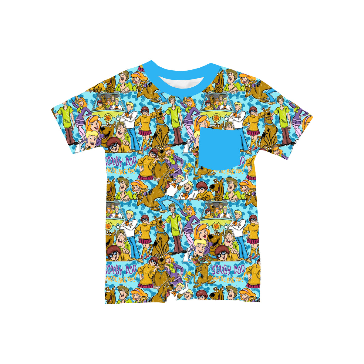 Those Meddling Kids! Pocket T-Shirt **PreOrder**