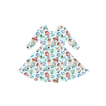 Under The Tuscan Sun Youth Twirl Dress **PreOrder**