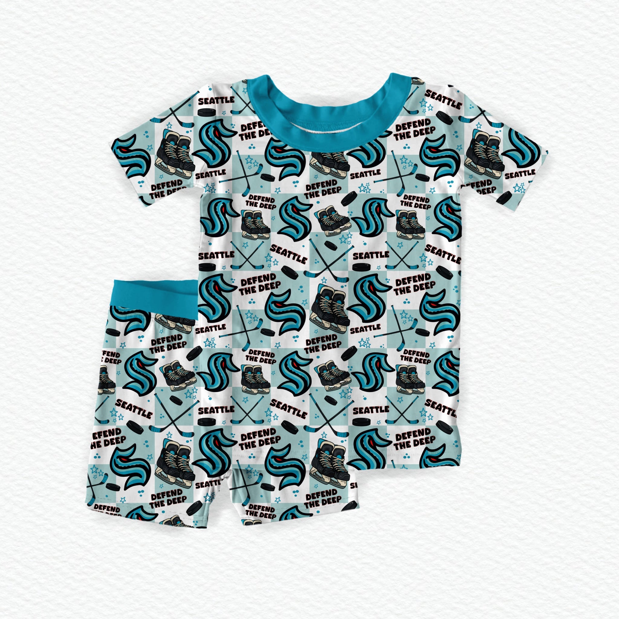Seattle Hockey  Youth Short Set **PreOrder**