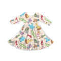 Street Full of Friends Youth Twirl Dress **PreOrder**
