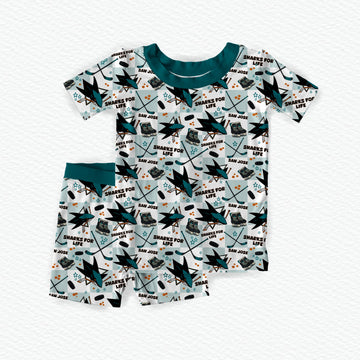 San Jose Hockey  Youth Short Set **PreOrder**