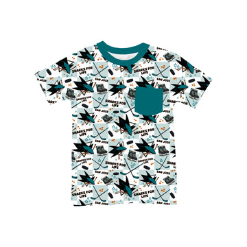 San Jose Hockey Pocket T-Shirt **PreOrder**