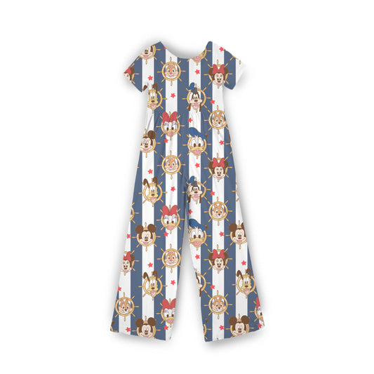Sailing With the Crew Jumpsuit **PreOrder**