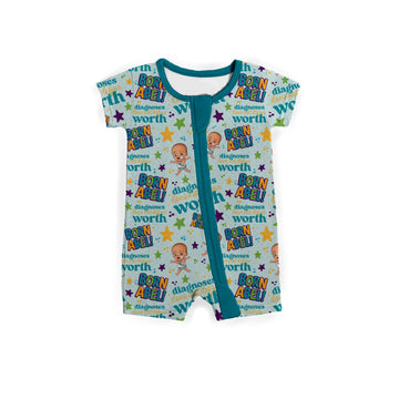 Diagnosis Does Not Define Worth Born Abel Zipper Shortie **PreOrder**