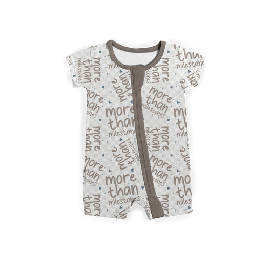 Medically Adaptable More Than Milestones Zipper Shortie RTS*