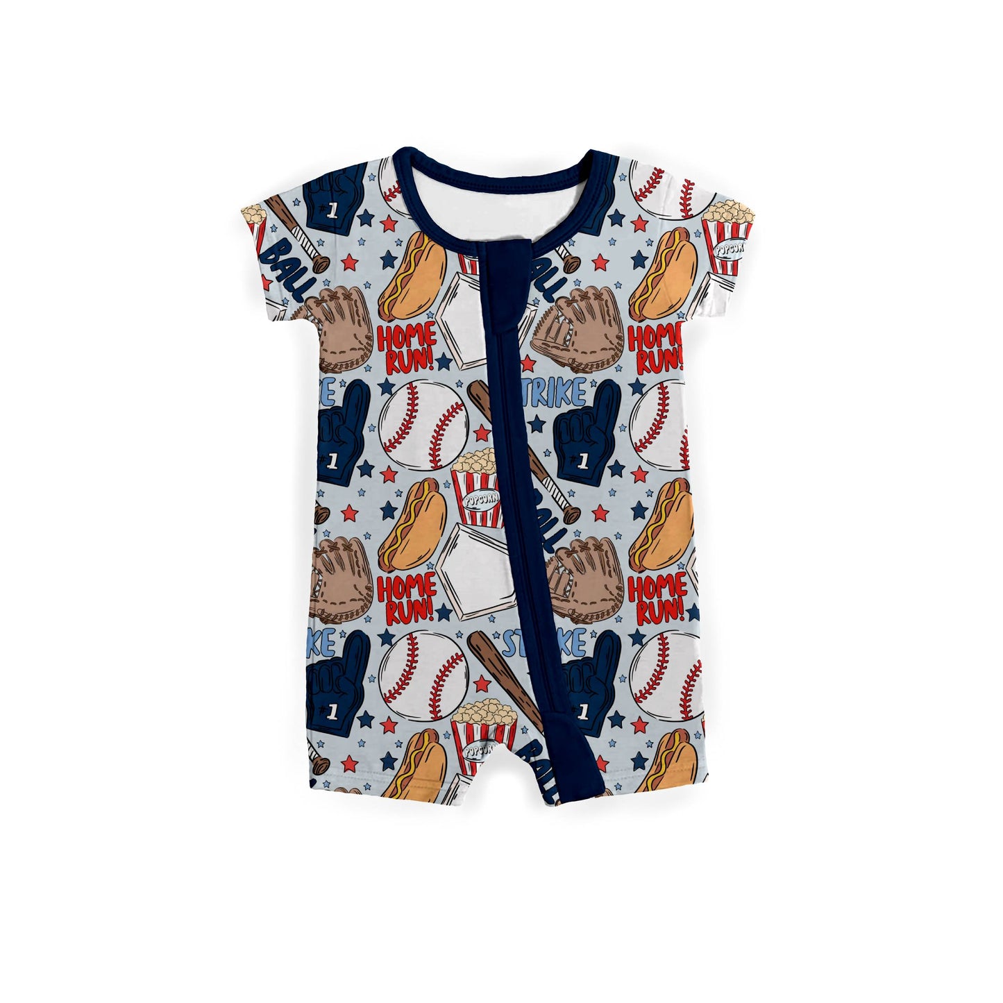 Home Run Hype Zipper Shortie *RTS*
