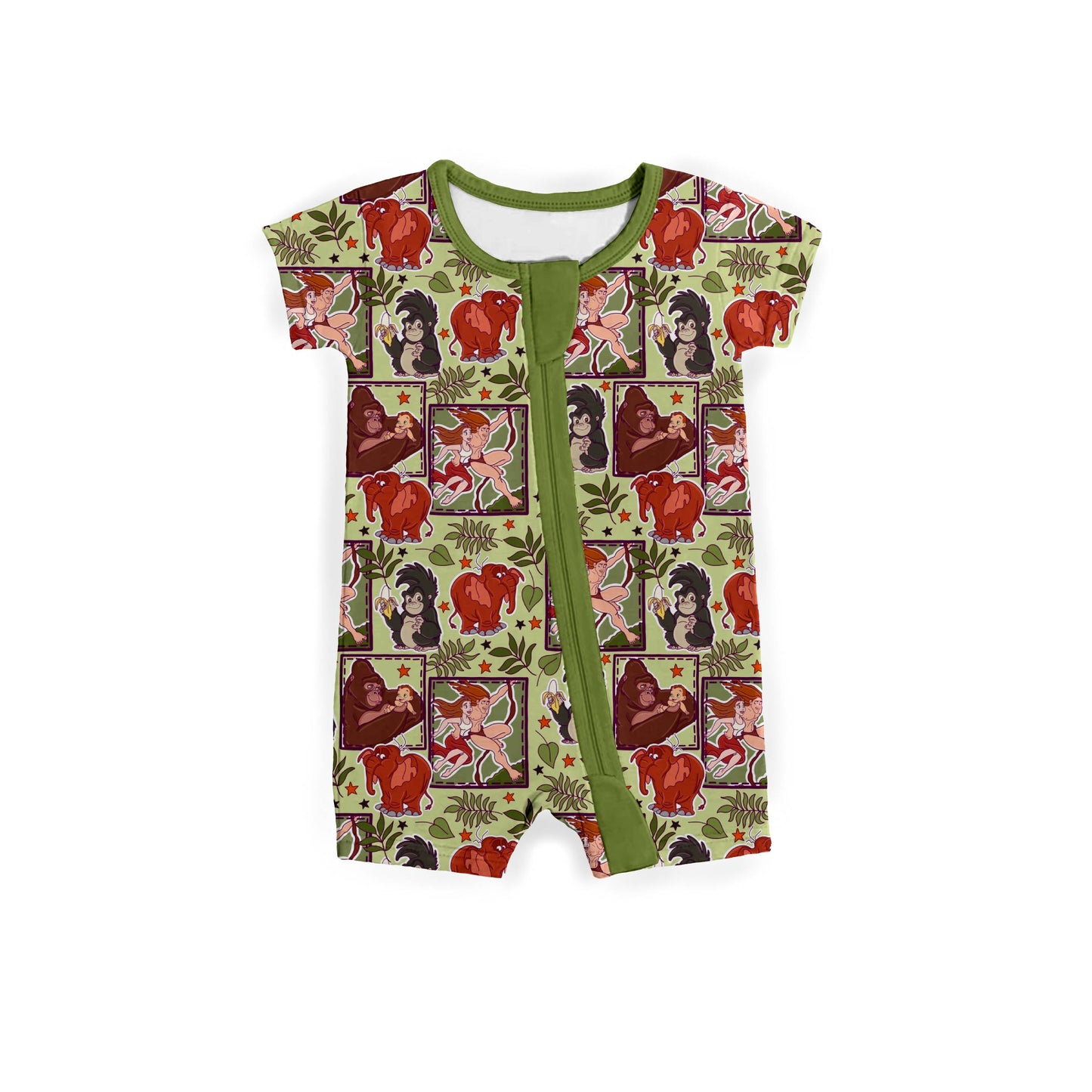 Heart of the Jungle Zipper Shortie *RTS*