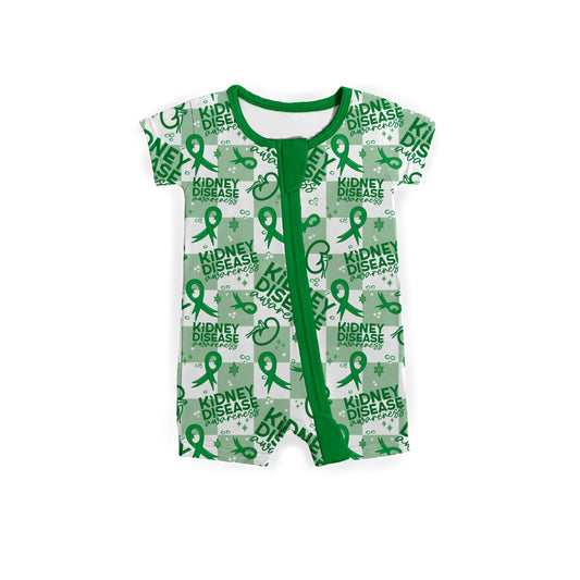 Kidney Disease Awareness Zipper Shortie *RTS*