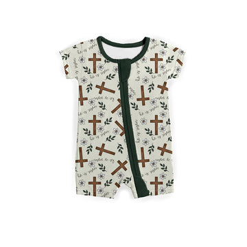 He Is Risen Floral Zipper Shortie **PreOrder**