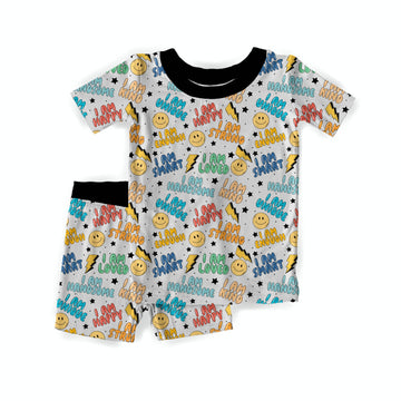 Built To Be Brave Youth Short Set *RTS*