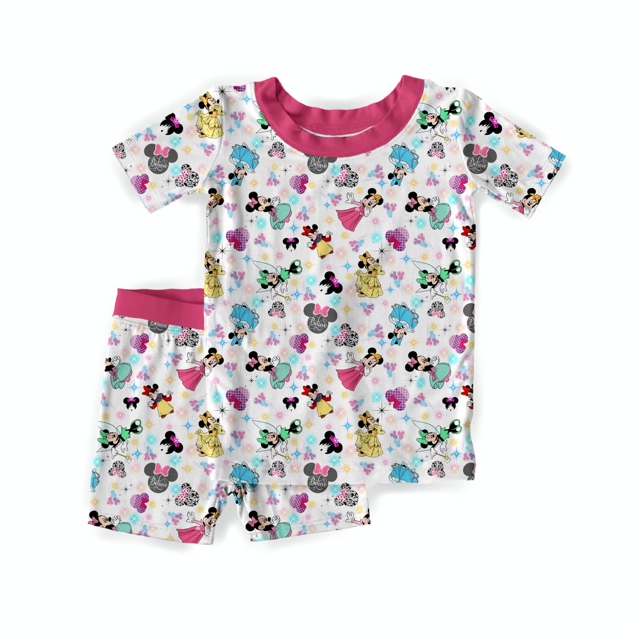Bows and Tiaras  Youth Short Set **PreOrder**