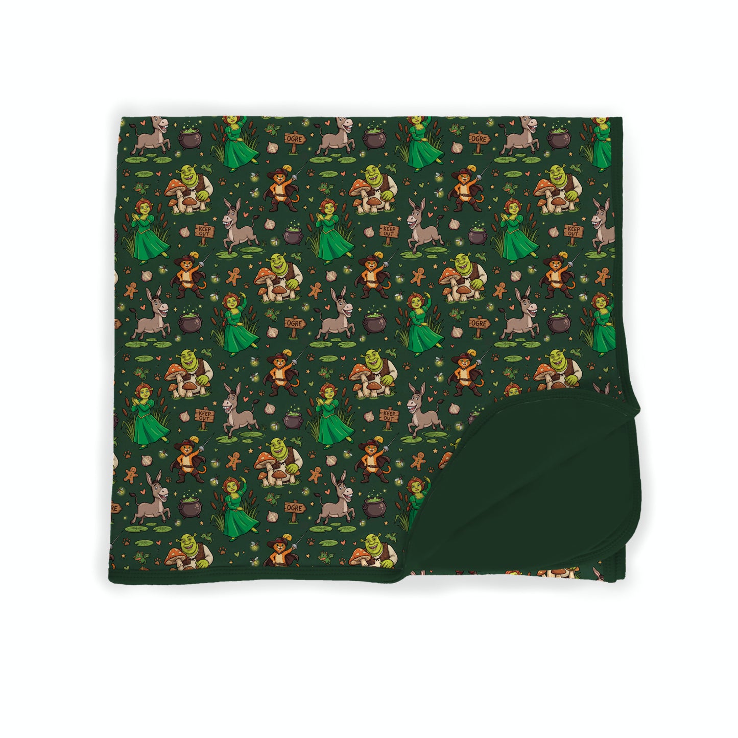 Happily Ever Ogre Bamboo Blanket **PreOrder**