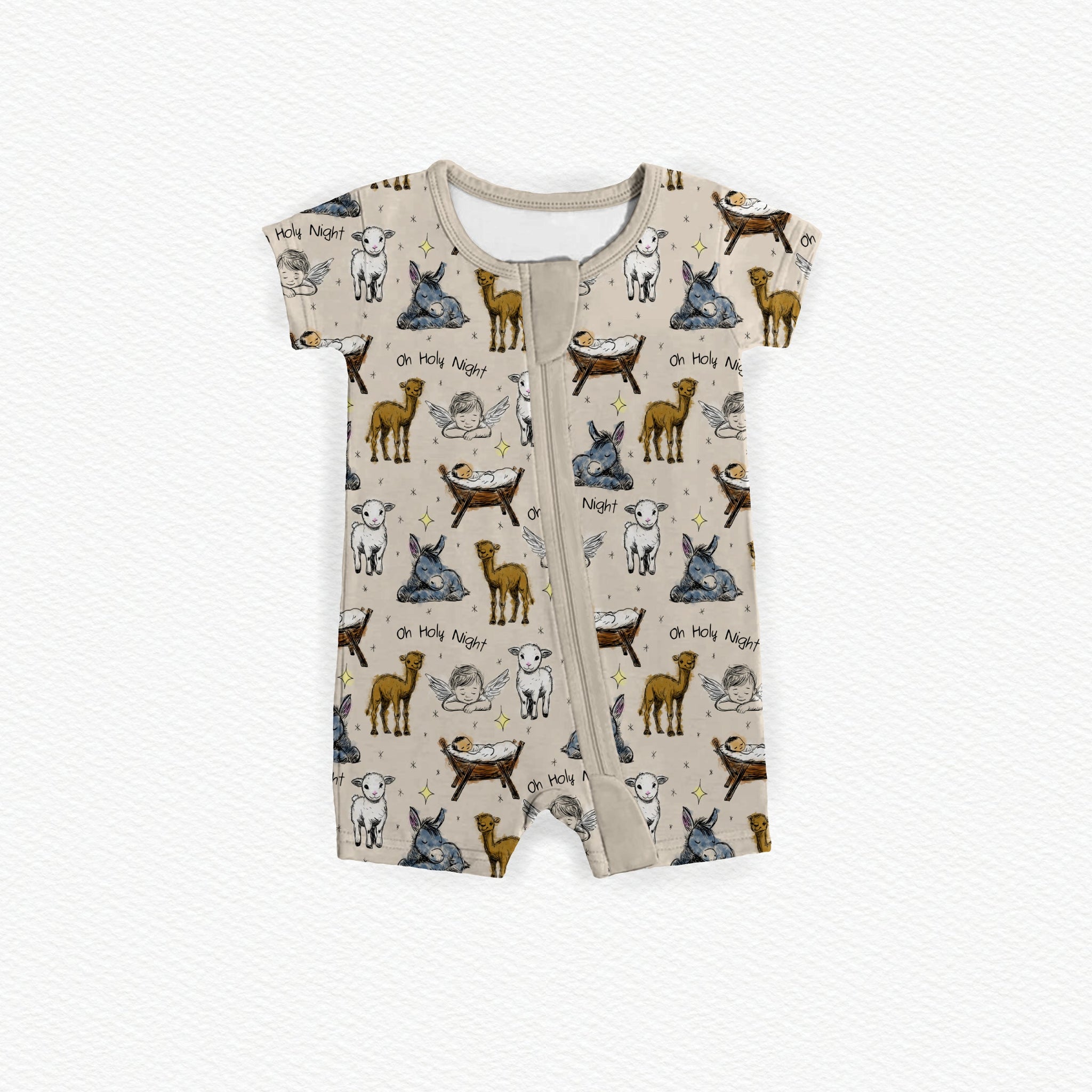 Oh Holy Night Zipper Shortie **PreOrder**