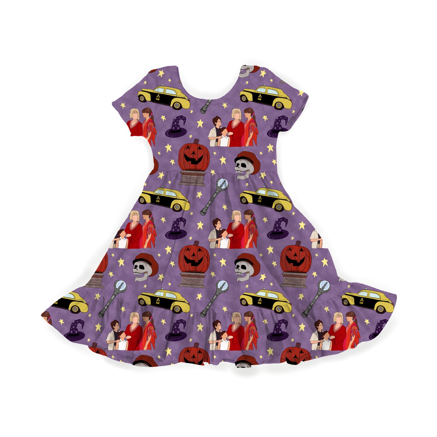 Town Tricks and Treats Youth Twirl Dress **PreOrder**