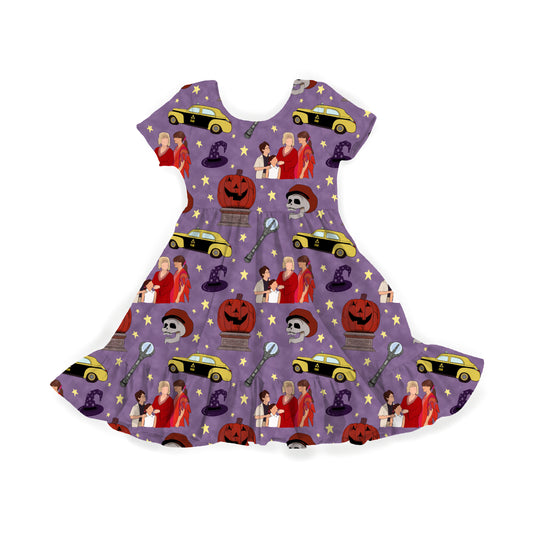 Town Tricks and Treats Youth Twirl Dress **PreOrder**