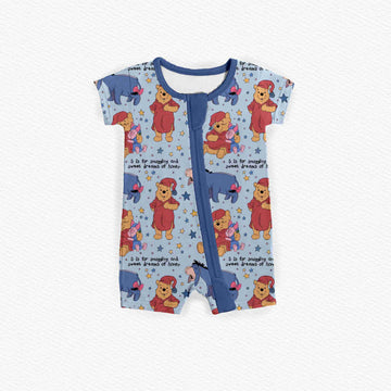 S Is for Snuggling Zipper Shortie **PreOrder**