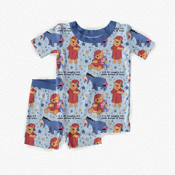 S Is for Snuggling Youth Short Set **PreOrder**