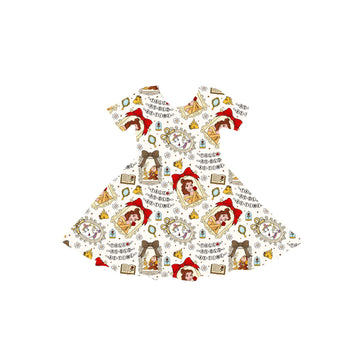 Golden Rose Dreams Youth Twirl Dress **PreOrder**