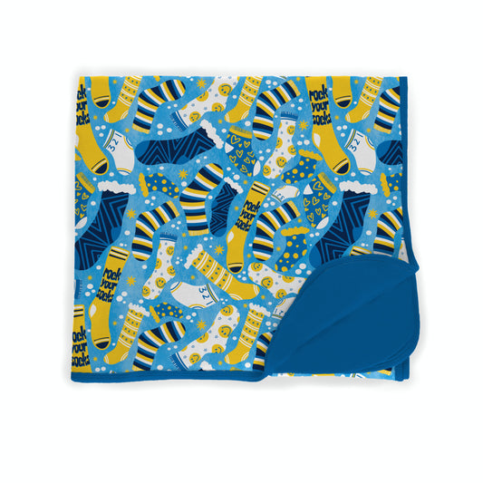 Rock Your Socks Bamboo Blanket **PreOrder**