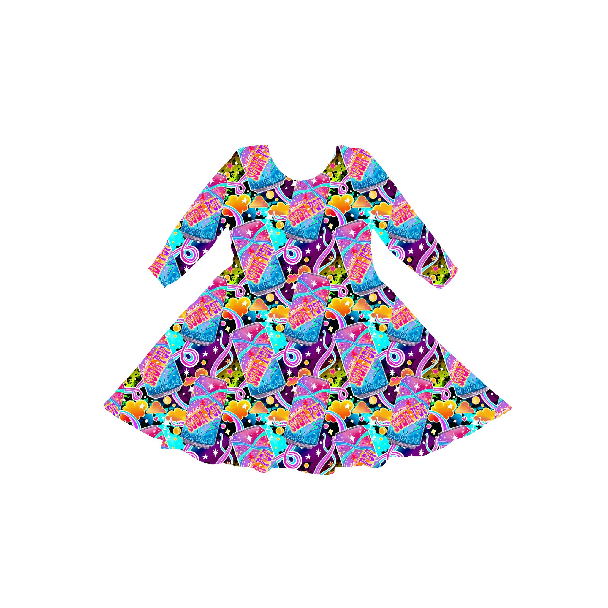 Soda Pop Magic Youth Twirl Dress **PreOrder**
