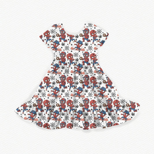 Friendly Neighborhood Slugger Youth Twirl Dress *RTS*