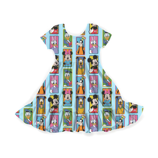 Magical Portraits Youth Twirl Dress **PreOrder**