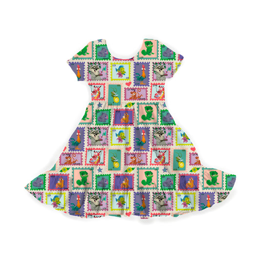Magical Mail Youth Twirl Dress **PreOrder**