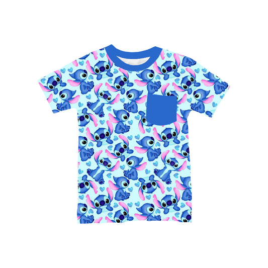 Blue Alien Dreams Pocket T-Shirt *RTS*