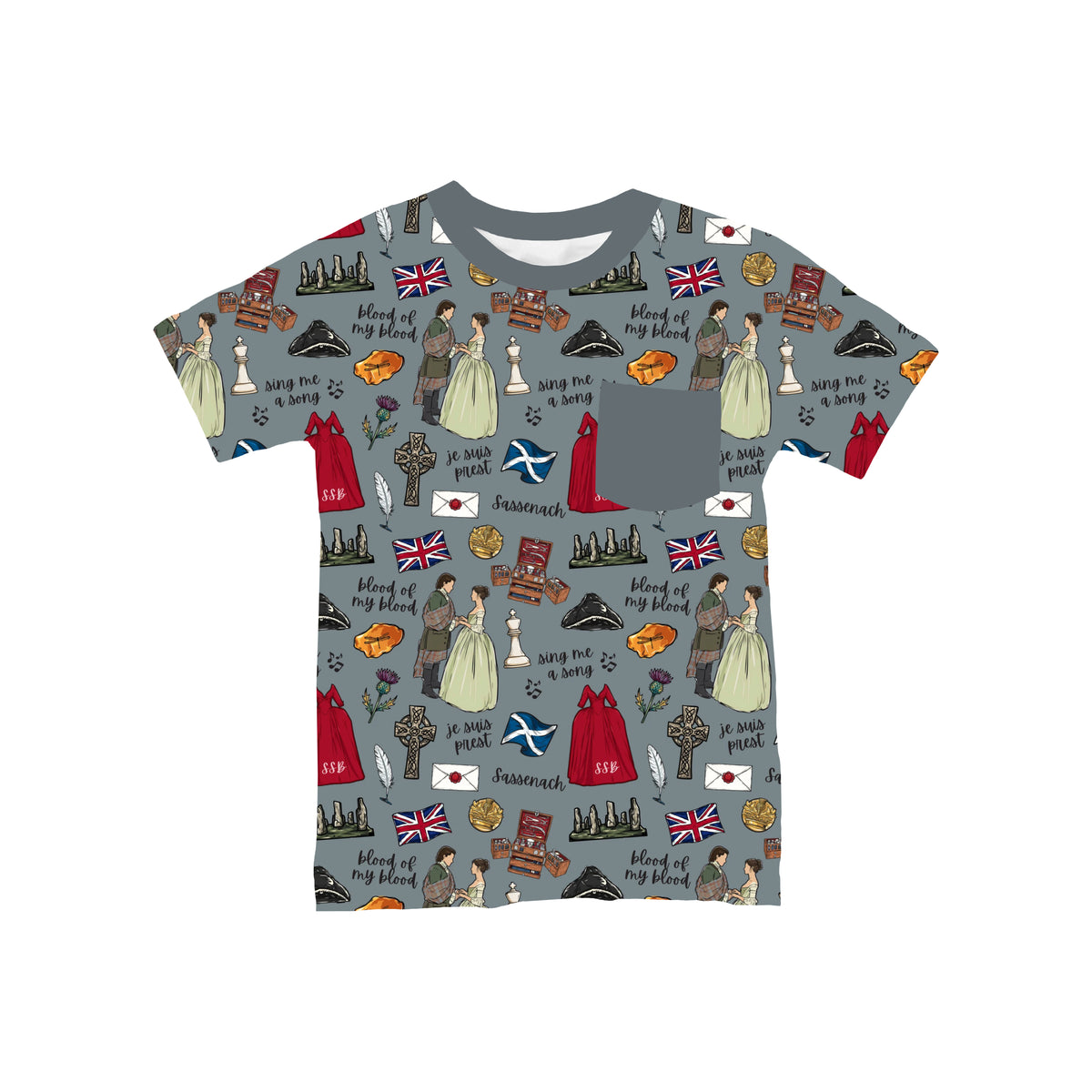 Through The Stones Pocket T-Shirt **PreOrder**