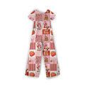 Strawberry Sweetheart Jumpsuit **PreOrder**